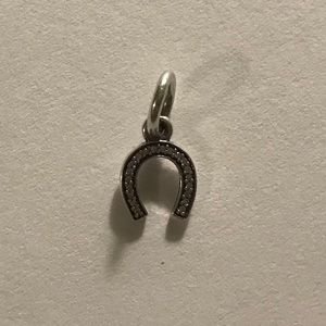 Pandora SYMBOL OF LUCK Horseshoe CZ Charm Dangle